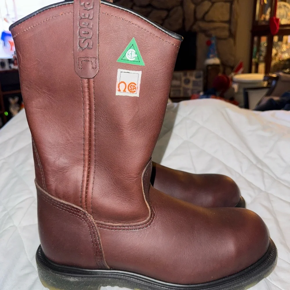 Red Wing Brand New SUPERSOLE® 2.0 MEN'S 11-INCH SAFETY TOE PULL-ON BOOT - Picture 4 of 16